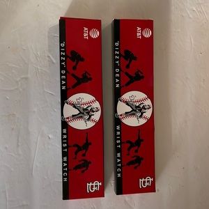 2 Dizzy Dean watches in original packages